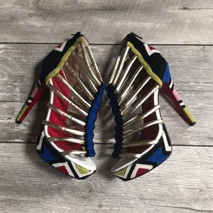 LOUBOUTIN Ulona Inspired Stiletto Sandals